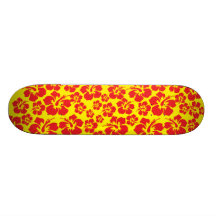 skateboard-flowersRedYellow