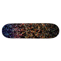 Skateboard Glitter Graphic Background