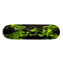 Skateboard Green Glow 2