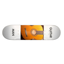 Skateboard Guitar-Man