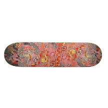 Skateboard Pink Patch