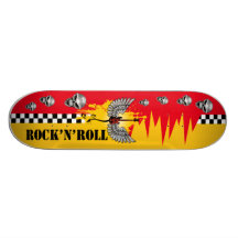 skateboard pro rock'n'roll