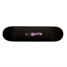 Skateboard- Rainbow Hair 3D Bonga Doll