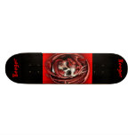 Skateboard - Skull and Dragon