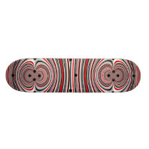 Skateboard Swirled Stripe