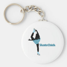 SkateChick Logo Key Chain