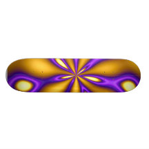 Skater purple skateboard decks