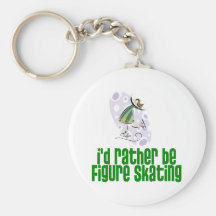 SkaterChick Rather Keychain