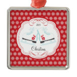 Skating Ice Skates Dated Christmas Ornament ornaments
