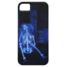 Skelaton Halloween iPhone 5 case