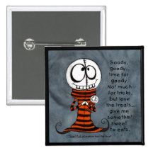Skeletal Head-Goody Goody Pins