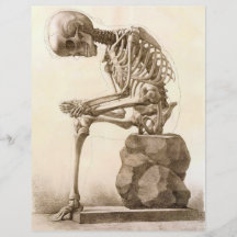 skeleton full color flyer