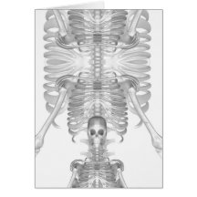 Skeleton - Halloween Greeting Card