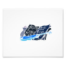 skeleton violin blue music jar still life.png photograph
