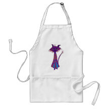Sketch the Cat from Rugby & Sketch Apron