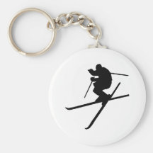 Skiing - Ski Freestyle Key Chains