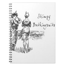Skimpy Bathing Suits Spiral Note Book