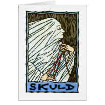 Skuld Greeting Card