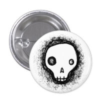 Skull 2 pinback buttons