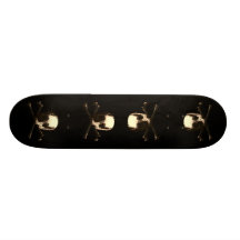 SKULL AND CROSS BONES SKATEBOARD DECK