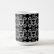 Skull and Crossbone Coffee Cup Coffee Mug