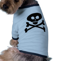 Skull and Crossbones Dog Clothing