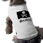 Skull and Crossbones Doggie Tshirt