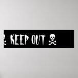 Skull and Crossbones Poster