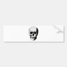 Skull Bumper Sticker