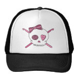 Skull & Crochet Hooks (Pink) Trucker Hats