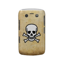 Skull & Crossbone Blackberry Bold Case