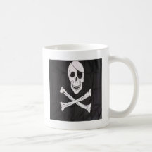 skull crossbone coffee mugs