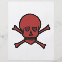 Skull & Crossbones Full Colour Flyer