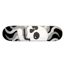 skull custom skate board