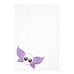 Skull Fairy Purple stationery