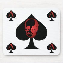 Skull Of Spades mousepads