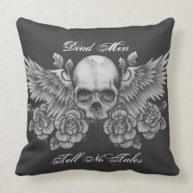 Skull Pillow D17