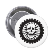 Skull Pinback Buttons