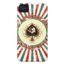 SKULL SUNBURST iPhone 4 CASES