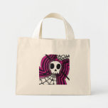 skull tote bags