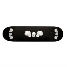 Skull Trio Skate Board