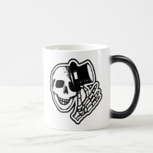 Skull With Top Hat Mugs
