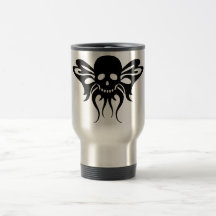 Skullfly Travel Coffee Mug
