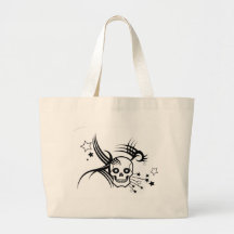 Skulls and Stars Tote Bag