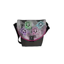 Skulls are for Sissies Messenger Bag