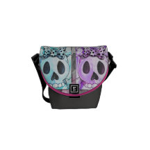Skulls are for Sissies Messenger Bag
