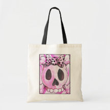 Skulls are for Sissies Tote Bag