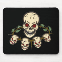 Skulls Day of the Dead Mouse Mats