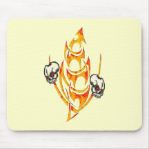 Skulls Day of the Dead Mousemat