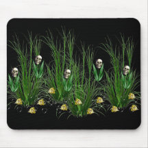 Skulls in the Weeds Mousepad